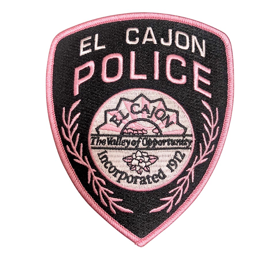 Pink Badge Patch