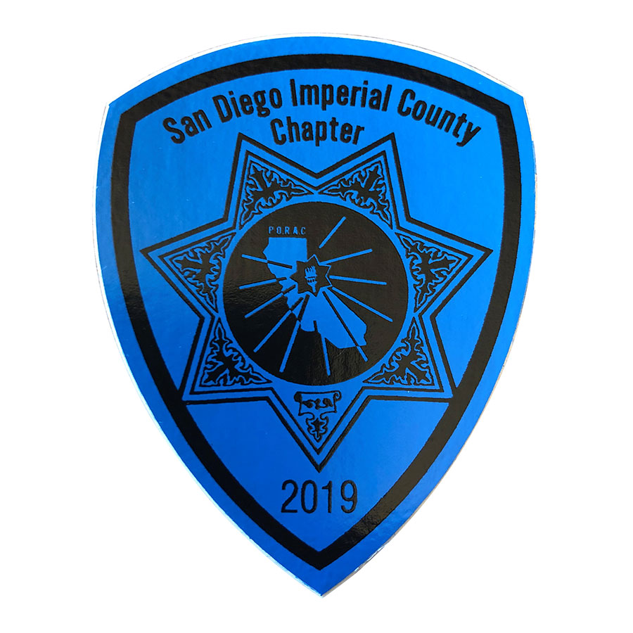 PORAC Chapter Sticker